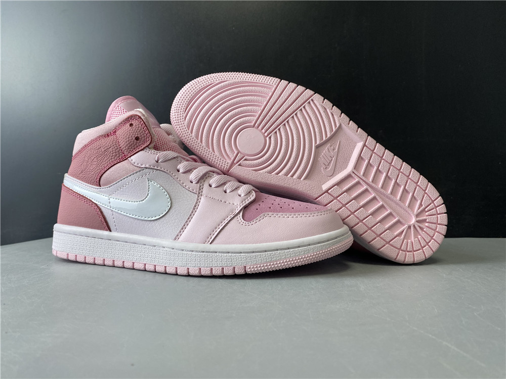 Air Jordan 1 Mid WMNS Digital Pink CW5379-600